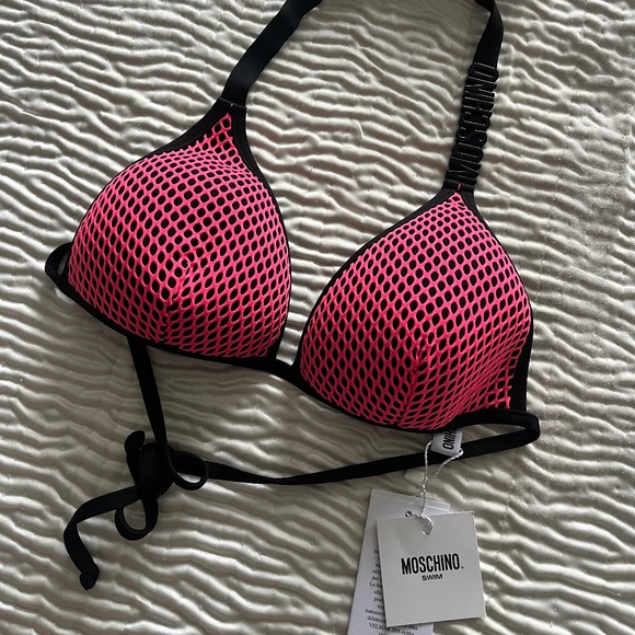 Authentic Moschino bikini top swimsuit - Picture 1 of 5